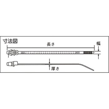 ナイロン結束バンド(耐候性タイプ) PANDUIT(パンドウイット)