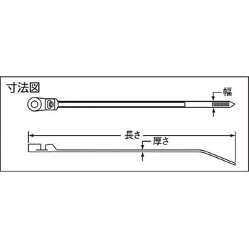 ナイロン結束バンド(耐候性タイプ) PANDUIT(パンドウイット)