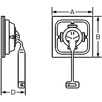 ABDCM30-A-C ダイナミックケーブルマネージャー(可動部配線用固定具) 1