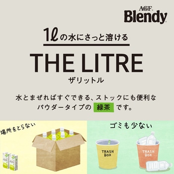 AGF ブレンディ ザリットル 緑茶 6本 AGF(味の素AGF)