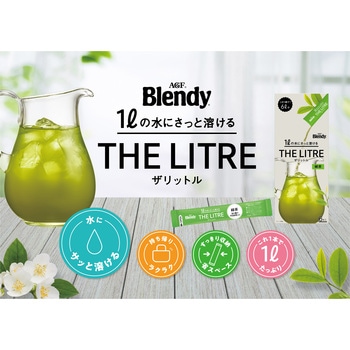 AGF ブレンディ ザリットル 緑茶 6本 AGF(味の素AGF)