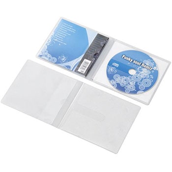 CCD-DPC30WH CD/DVD用スリム収納ソフトケース 1個(30枚) エレコム 【通販サイトMonotaRO】