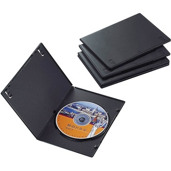 CCD-DVDS02BK DVDトールケース スリム エレコム 75905794