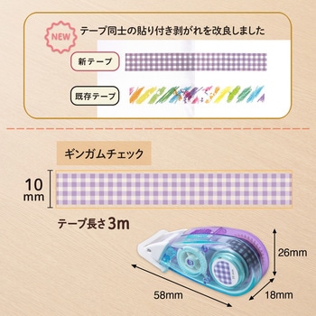 デコラッシュ 10mm 太幅タイプ PLUS(プラス)[文具]