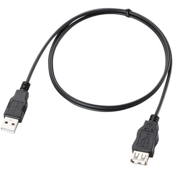 USB延長ケーブル A-A 環境配慮パッケージ RoHS ブラック