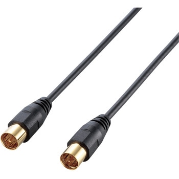 AV-ATSS50BK アンテナケーブル(ストレート - ストレート) エレコム 75909111