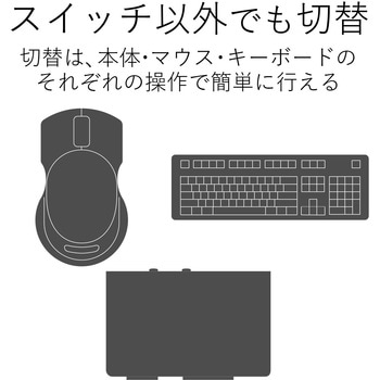 PC切替器 ボックスタイプ エレコム