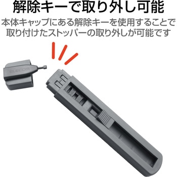 USBポートガード/本体1個ストッパー6個セット ESL-USB1 エレコム