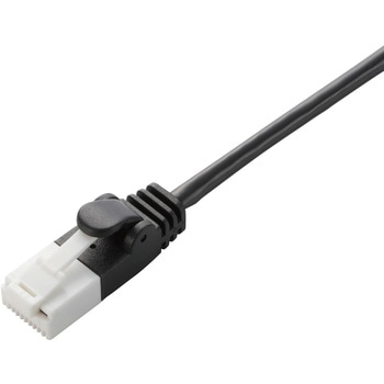 LANケーブル CAT6 ギガビット 爪折れ防止 より線 スリムコネクタ RoHS 3.5mm エレコム