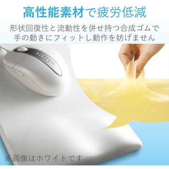 マウスパッド リストレスト付 疲労軽減 低め FITTIO エレコムヘルスケア