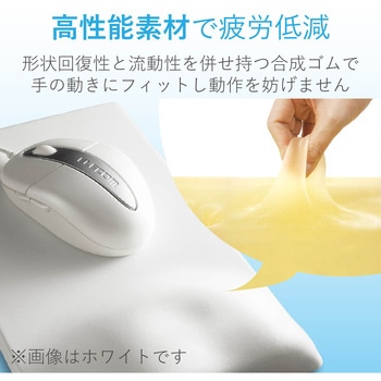 マウスパッド リストレスト付 疲労軽減 高め FITTIO エレコムヘルスケア