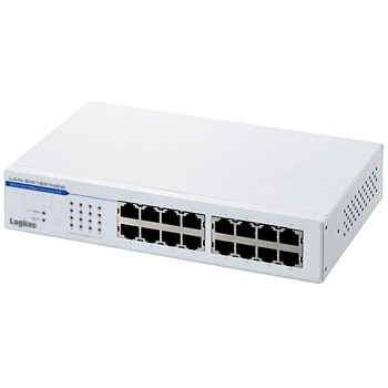 LAN-SW16P/HGW 100BASE-TX�Ή��X�C�b�`���O�n�u �G���R�� 75920101