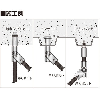 ボルト控え金具(高ナット付ファスナー) イイファス