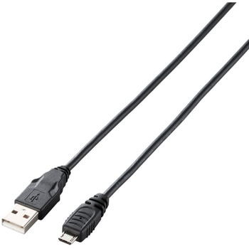USBケーブル A-microB USB2.0 スマートフォン タブレット エレコム