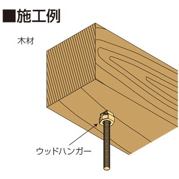 ナット付きハンガー(吊りボルト支持具) イイファス