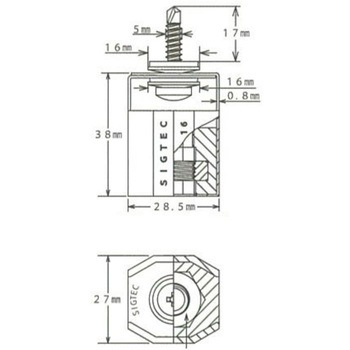 GSナット付きハンガー絶縁タイプ(吊りボルト支持具) イイファス