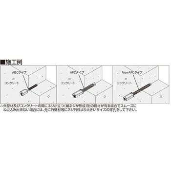 GSアシバツナギ プレコン(ナット固定式) イイファス ねじ・ボルト