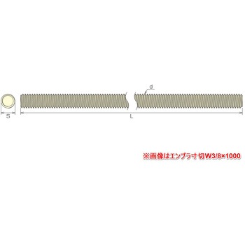 エンプラ寸切ボルト(吊りボルト用パーツ) イイファス