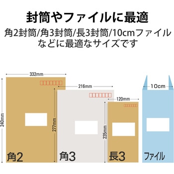 さくさくラベル くっきり 宛名・表示ラベル 鮮やか エレコム