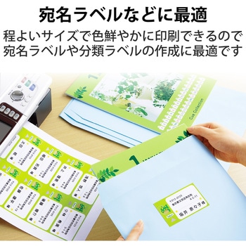 さくさくラベル くっきり 宛名・表示ラベル 鮮やか エレコム