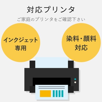 貼れる写真用紙 超光沢 シールタイプ エレコム