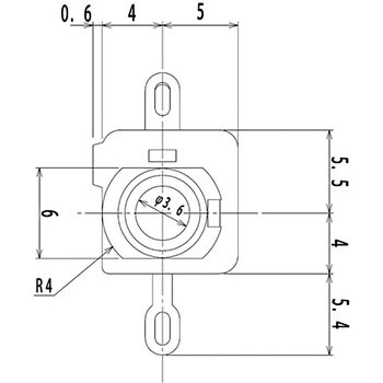 2極小形単頭ジャック Φ3.5 マル信無線電機