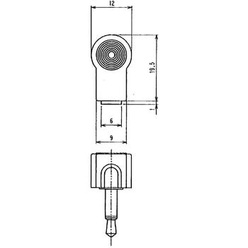 2極小型単頭プラグ Φ3.5 マル信無線電機
