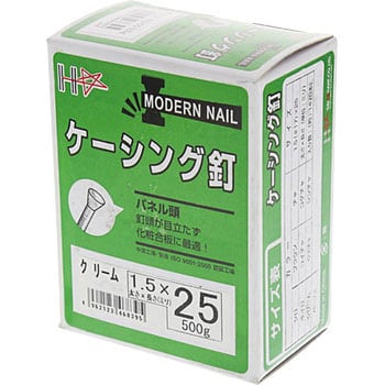 17(1.5)×25 クリームY23 SP ケーシング釘 1箱(500g) ダイドーハント