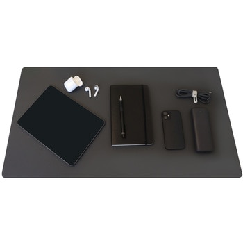 MOT-DESKMAT-BK マウス操作も可能 耐久性・耐熱性・耐水性に優れたデスクマット MOTTERU 75937025