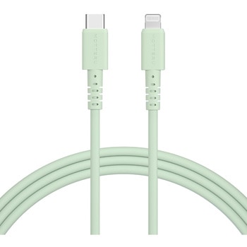 しなやかで絡まない シリコンケーブル 急速充電 データ転送対応 Apple MFi認証品 USB-C to Lightning MOTTERU