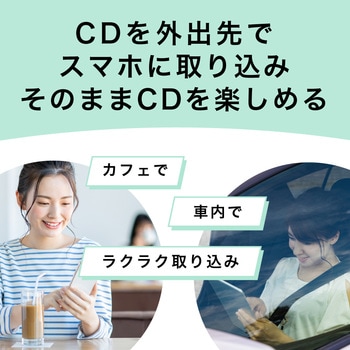 RR-OP-CB1 スマートフォン用CDレコーダー「ラクレコ」用 RR-OP-CB1 スマートフォン用CDレコーダー「ラクレコ」用
