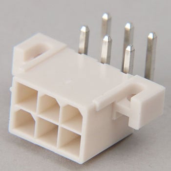 中継用コネクタ 4.2mmピッチ ニューミニフィット基板用ヘッダー ライトアングルタイプ 5569 日本モレックス(molex)