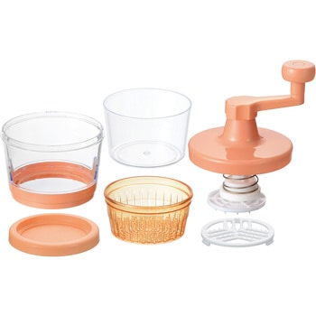 カラフルスマイル 回転大根おろし器(水切容器付) 和平フレイズ