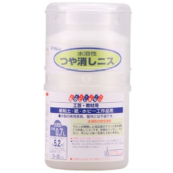 水溶性ツヤ消しニス 和信ペイント