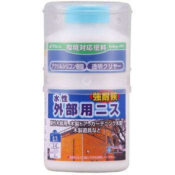 水性外部用ニス 和信ペイント
