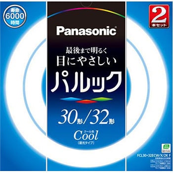 FCL3032ECWx2KF パルック 丸型蛍光灯 1箱(2本) パナソニック(Panasonic