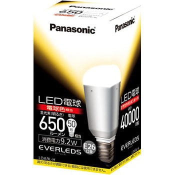 LDA9L-H LED E26口金下向きタイプ 1個 Panasonic(パナソニック) 【通販