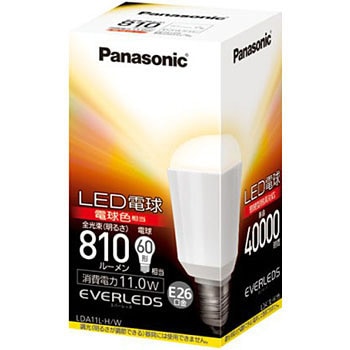 LDA11L-HW LED E26口金下向きタイプ 1個 Panasonic(パナソニック