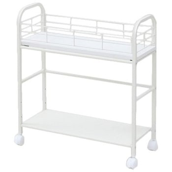 ZCS-23S(WH/IV) 押入れ収納ラック 2段 キャスター付き YAMAZEN(山善) 75953518