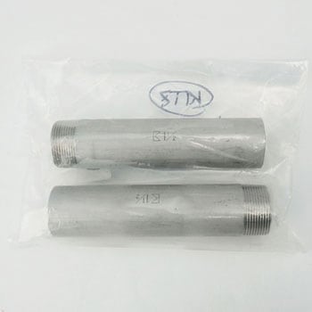 ステンレス鋼 片長ニップル ねじ込み式管継手 KITZ(キッツ)