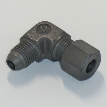 鋼管用 くい込み継手 MLD ホース接続ユニオンエルボ マルエム産業