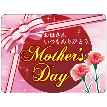 食品表示ラベル シール(母の日) ササガワ
