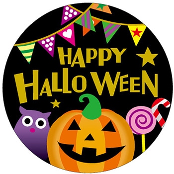 食品表示ラベル シール(ハロウィン) ササガワ