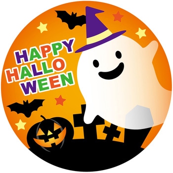 食品表示ラベル シール(ハロウィン) ササガワ
