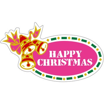 食品表示ラベル シール(クリスマス) ササガワ