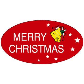 食品表示ラベル シール(クリスマス) ササガワ
