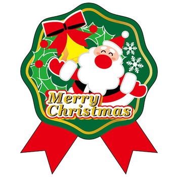 食品表示ラベル シール(クリスマス) ササガワ