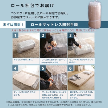 折りたたみマットレス シングル 【RUMA-ルーマ-】 ホームテイスト