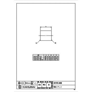 砲金ソケット カクダイ
