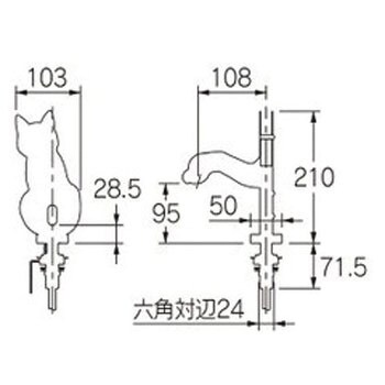 711-058-13 ロミオとシルエット 1個 カクダイ 【通販モノタロウ】